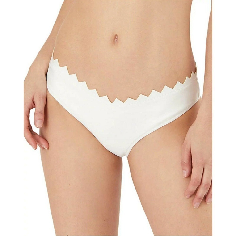 NWOT Onia Astrid laser-cut low-rise bikini bottom, size - Small - White